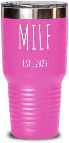 MILF 2023 Drink isolado Tumbler Travel Cup Presente engraçado