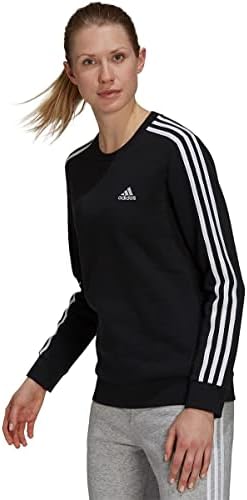 Adidas Women's Essentials 3-Stripes Fleece Sweetshirt