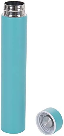 FUNNUF Slim Stainless Stainless Isoled Thermons Bottle de água 9,56 oz, azul