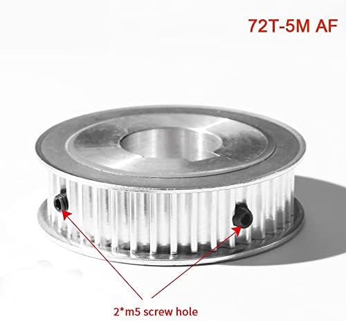 Ysano 1pcs 72teets Htd5m Polia de cronometra Bore10/12/14/15/19/20/22/22/220/25/28mm Largura = 15/20 7 2TAF TEWAW , tamanho: