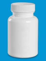 120cc White HDPE Packer Boche largo Redonda garrafa plástica - 38-400 pescoço 12 pacote de grau farmacêutico