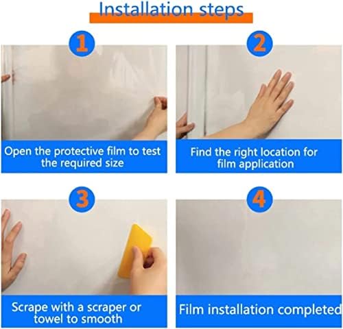Filme de proteção à parede de absorção eletrostática, filme protetora eletro-estática de parede removível auto-adesivo, adesivo