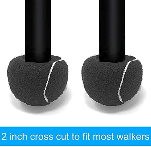 Bola de tênis de Walker pré-cortada 4pcs espessura pesada caminhantes pernas abrindo para facilitar a instalação