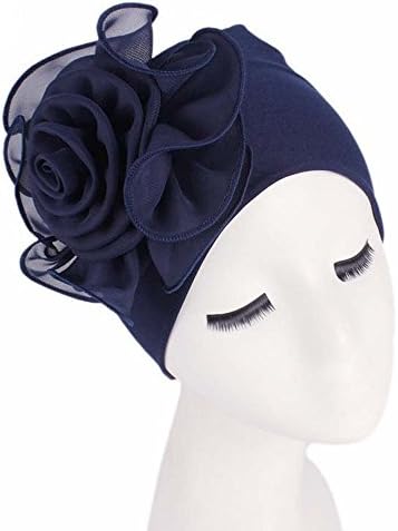 Luxo feminino queda de cabelo elástico quimioterapia chimióia chapéu de turbante retro chapéus de turbante