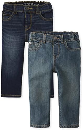 A casa infantil Bebê crianças meninos esticam jeans skinny