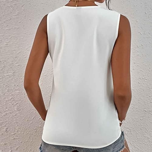 tampo da moda ticcoy tops para mulheres crochê renda v blusa de pescoço camisetas de manga curta sólidas 2023 camisas casuais de verão