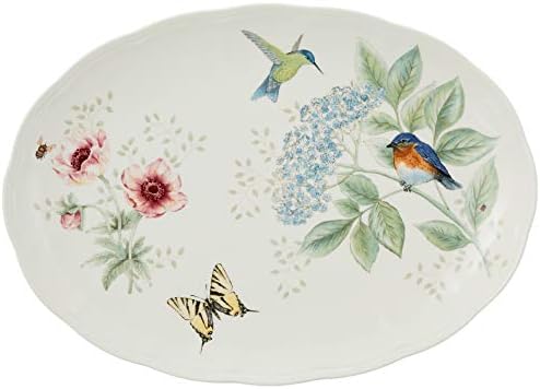 Lenox 882266 Butterfly Meadow Flutter Platter Bluebird Eastern