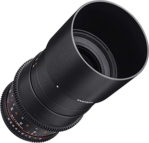 Lente Samyang para Sony E 100 mm macro t3.1 vdslr preto