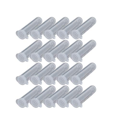 Heyiarbeit 300pcs 4ml Microcentrífuga Plástico Teste de teste de teste de plástico com tampas Amostra de amostra de frasco de garrafa pequena para laboratório