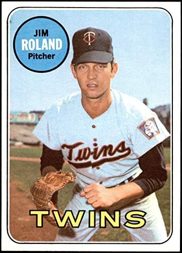 1969 Topps 336 Jim Roland Minnesota Twins NM/MT Twins