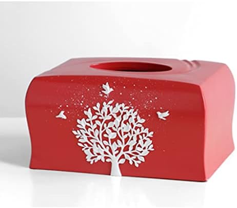 caixa de tecidos Caixa de tecido criativo Whit ree padrão decorativo boxe decoração de casa organizadora de papel de papel