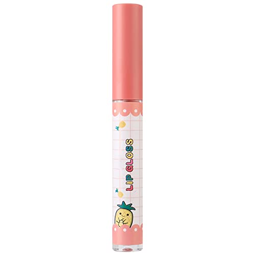 Helé batom Lip Glazes Dumplings Feldr não gota cor copo de copo vermelho à prova d'água vermelha Lip brilho de frutas de frutas de frutas Lip à prova d'água à prova d'água Lip Lip Gloss Lipstick Clear