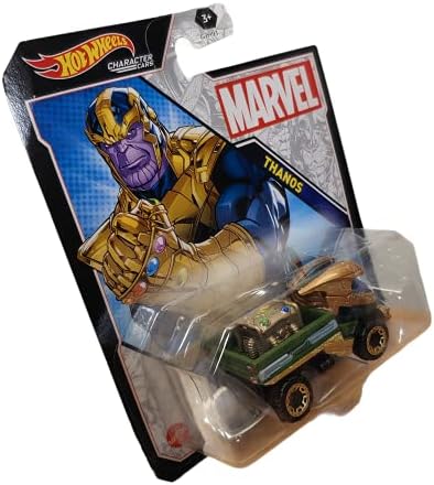 Caráter hw cars hot wheels cars cars marvel thanos veículo 2021, gyb57