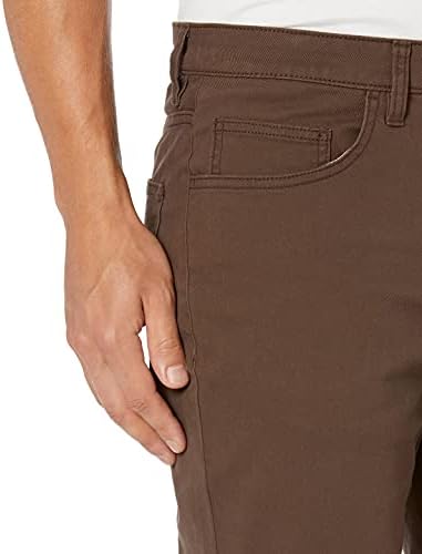 Essentials Men Slim-Fit 5-Pocket Comfort Stretch chino calça