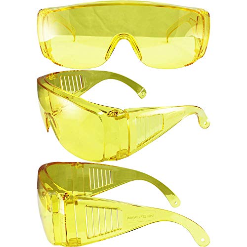 Óculos de segurança dos óculos de Birdz óculos de segurança de alto impacto de óculos de ajuste transparente e lente