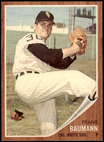 1962 Topps 161 nrm Frank Baumann Chicago White Sox Ex/Mt White Sox