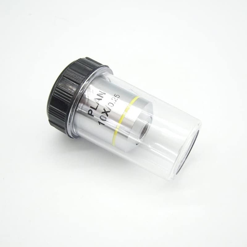 Riyibh Microscópio Acessórios para Microscópio Kit de Slide Camer 10x/0,25mm Microscópio Biológico Infinito