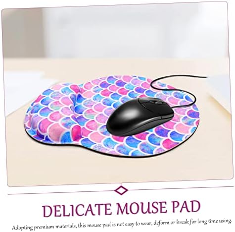 Solustre Laptop Padrep Pad com o pulso Rest Rest Rest Computer Wrist Rest Mousepad com descanso de pulso Mousepad Mousepad