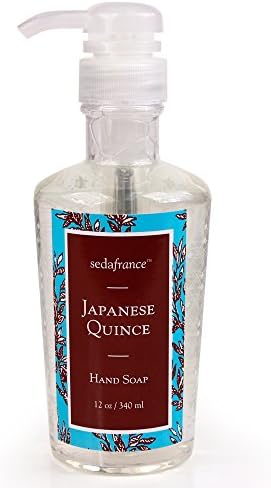 Seda France Classic Toile Liquid Hand Soap, marmelo japonês, 12 onças