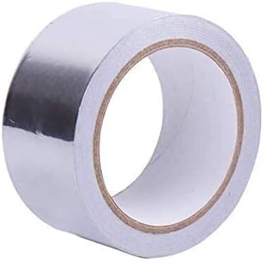 Fita adesiva de folha de alumínio ZJFF, fita adesiva de resistência térmica para reparos de metal 0,05 mm - para reparo,