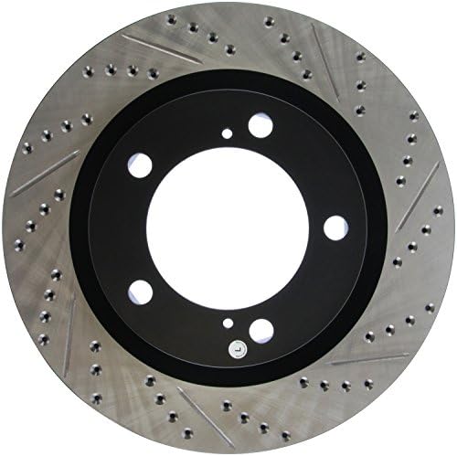 StopTech 127.44156l Sport Frente Front esquerdo Perfado/Rotor de Freio de Discos - Selecione os veículos Toyota Land Cruiser, Sequoia e Tundra