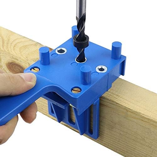 Peças da ferramenta 42pcs Ferramenta de madeira Dowel Jig Wood Hole Drilling Guide Locator Ferramentas - Conjunto -