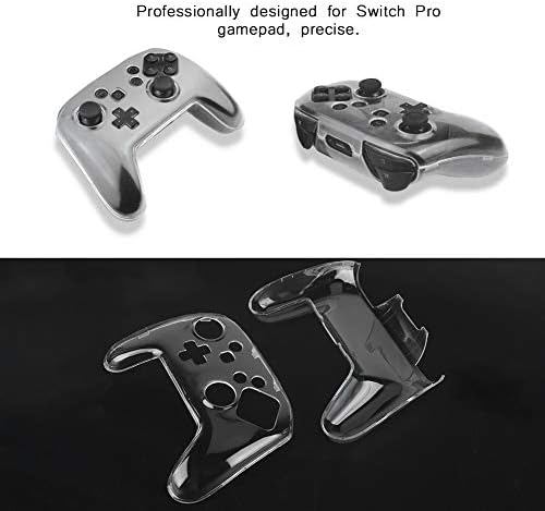 Caso de proteção de gamepad de Wendry, tampa transparente de proteção contra casca anti-esquisitos gamepad para Nintendo Switch