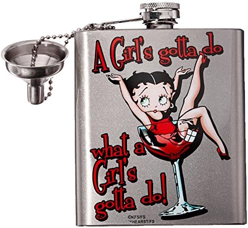 Spoontiques Betty Boop Hip Flask