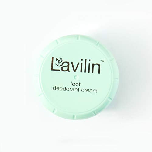 Creme de desodorante para os pés de lavilina - Para mulheres e homens - até 7 dias de controle de odor de pé duradoura