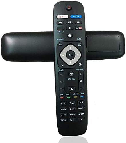 Replacement Remote Control Compatible for Philips Smart TV 43PFL4609 43PFL4609/F7 43PFL4609F7 43PFL4909 43PFL4909/F7 43PFL4909F7 49PFL4609