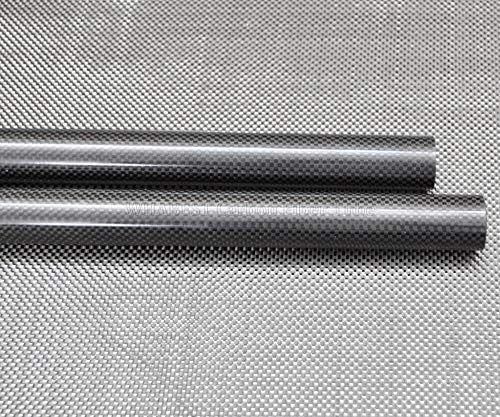 1pcs Tubo de fibra de carbono 3k 7mm od x 5mm ID x 500mm Roll embrulhado / tubulação Whabest