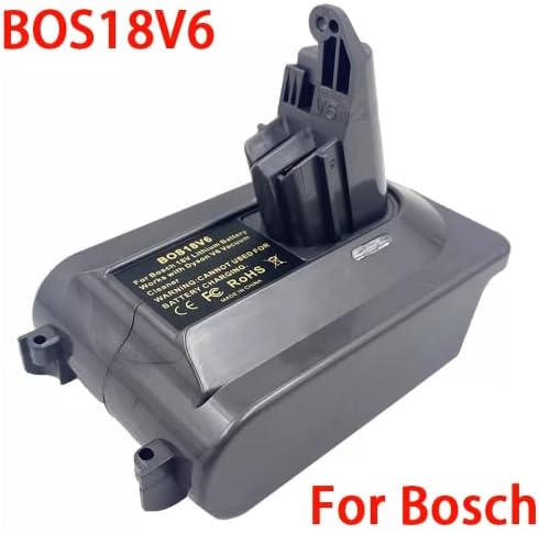 Adaptador de bateria BPS18V6 MT18V6 MIL18V6 20V6 BOS18V6 PARA MILWAUKEE PARA MAKITA BOSCH para Black Decker para Dyson V6