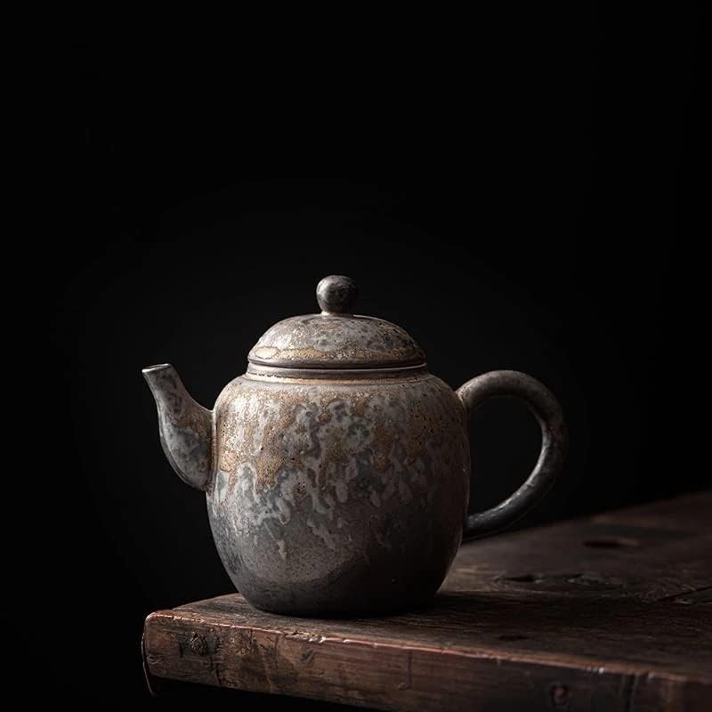 Eyhlkm Fraços domésticos Kungfu Teapot Conjunto de chá da sala de estar Bule de estar de tufoot panela única com fabricante de chá de filtro