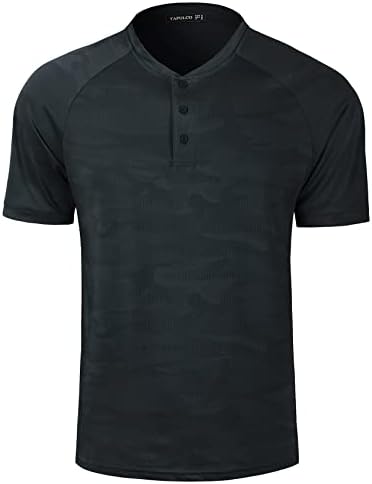 Camisetas de golfe sem colarinho de tapulco