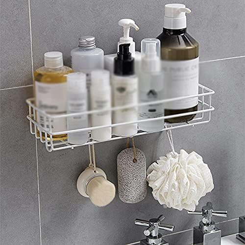Irdfwh banheiro chuveiro pendurado na prateleira cozinha, cesto de armazenamento de maquiagem no banheiro quarto