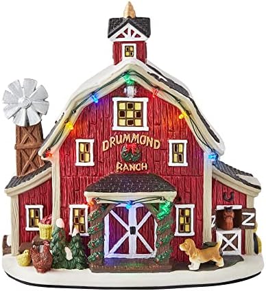 A decoração da vila de Natal das mulheres pioneiras, Drummond Ranch