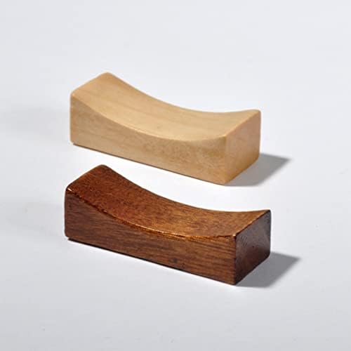 Luxshiny mesa bandejas decorativas 4pcs titulares de pauzinhos de madeira de madeira