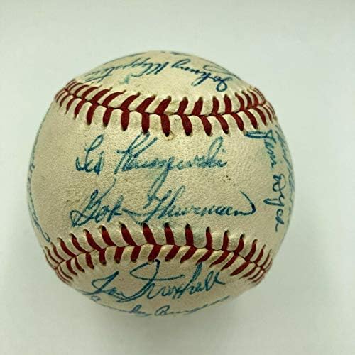 Nice 1956 Frank Robinson Rookie Cincinnati Reds Team assinou o Baseball JSA COA - Bolalls autografados