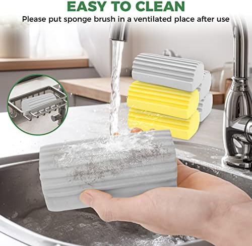 Esponja de pacote de 5 pacote limpo, espanadores para limpar a limpeza de escovas Magic Eraser esponja de limpeza doméstica Supplies
