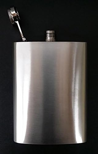 Alice Perfeição em estilo 8 onças de aço inoxidável Flask de uísque com funil gratuito D-013