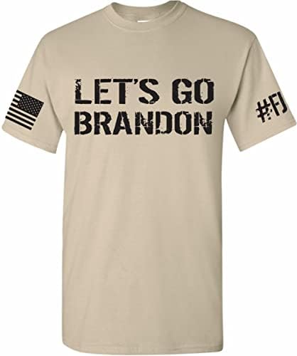 Patriot Apparel Let's Go Brandon American Flag FJB Patriot Apparel T-Shirt Tee