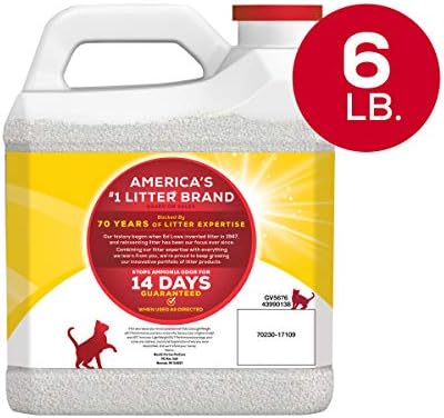 Purina arrumada gatos leves, poeira baixa, ninhada de gato aglomerado, lixo multi -gato de desempenho 24/7 - 6 lb. jarro