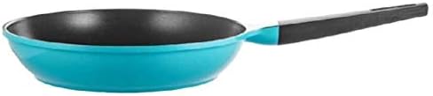Lepsjgc Non Stick Pan Sauté Surface, Ótimo para cozinhar ovo ou omelete, forno de lavar louça Seguro, frigideira azul