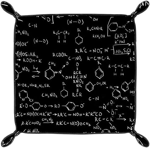 Lorvies Chemistry Fórmulas Caixa de Armazenamento Cubas Cubas Bins Recipientes para Office Home