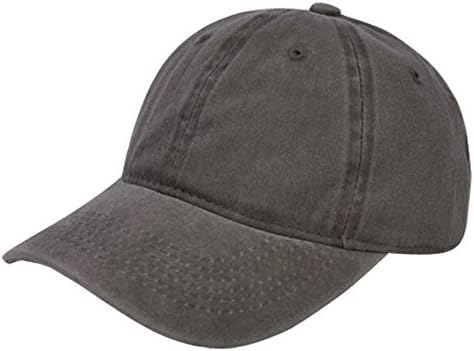 Toptie Cap de beisebol vintage Lavado algodão unissex ajustável de baixo perfil hat chapéu por atacado