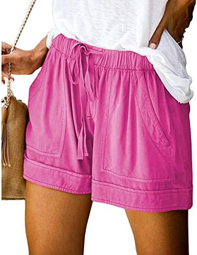 Shorts casuais shorts femininos de verão