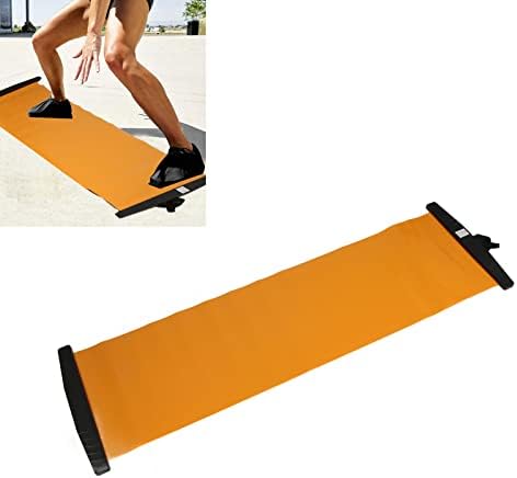 Placa de deslizamento do exercício de equilíbrio da dauerhaft, resistência à abrasão Fitness Sliding Tapete de flexibilidade