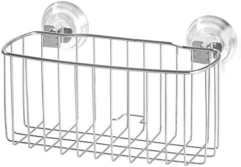 Idesign Reo Metal Power Lock Rack para banheiro, uso da cozinha