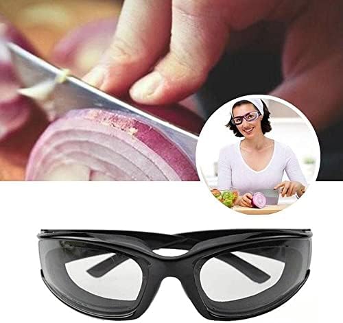 Gofidin 2 embalagem cebola óculos de cozinha de óculos de cozinha para cortar cebola cebola de corte de óculos de proteção para
