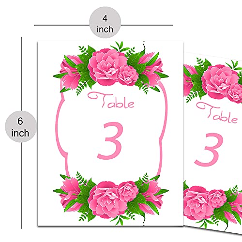 Números de mesa de casamento em casa festas de festa de festa de banquete de decoração de decoração favores - branco